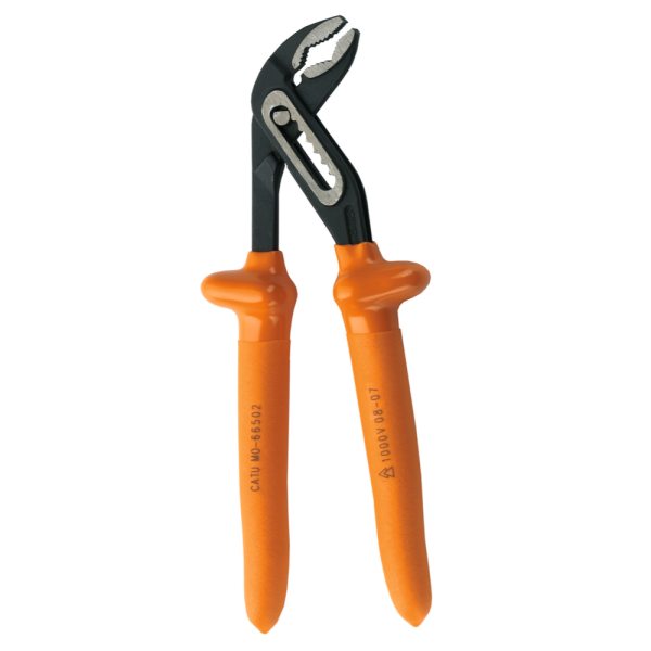 Pince multiprise isolée. Longueur 250 mm. Ouverture 33 mm. - Catu - MO66502