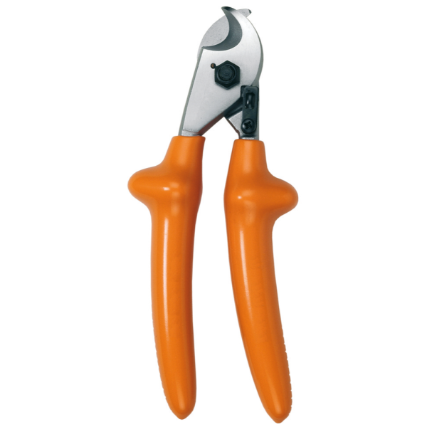 Pince coupe-câble isolée 230 mm.  Capacité ø 20 mm cuivre et alu. - Catu - MO67502