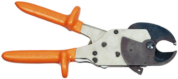 Coupe-câbles à cliquet frontal isolé. Ouverture ø 32 mm. - Catu - MO67611