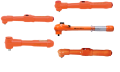 Clé dynamométrique 3/8" isolée 340 mm. Couple de serrage 8-60 nm non réversible - Catu - MO69050
