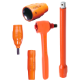 Coffret d'outils isolés 3/8",  clé à cliquet et 10 douilles - Catu - MO6930830