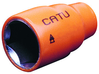 Douille isolée 6 pans femelle 1/4" de 12 mm - Catu - MO69812