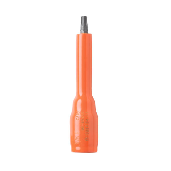 Douille isolée 3/8" à embout torx t40 lg 80 mm - Catu - MO69T40