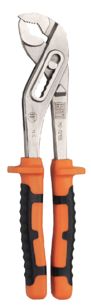 Pince multiprise isolée bi-matière. Longueur 250 mm. Ouverture 32 mm - Catu - MO72155