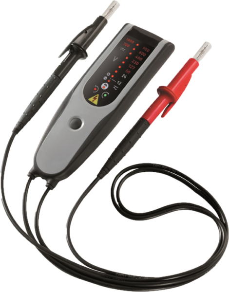 Détecteur bt led 1000 v ip2x (8 seuils) ms-918 avec étui - Catu - MS918ET