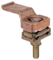 Sabot de terre icc: 20 ka/1s. 1 ailette et bride à 2 étages. Section 48-75mm² - Catu - MT7822