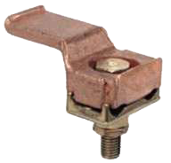 Sabot de terre icc: 20 ka/1s. 1 ailette et bride à 1 étage. Section 48-75mm² - Catu - MT782