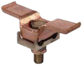 Sabot de terre icc: 40 ka/1s. 2 ailettes et bride à 1 étage. Section 75-147mm² - Catu - MT784