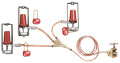 Dispositif de mise à la terre pour prises embrochables 400 a. Icc: 12,5 ka/1s - Catu - MT8614