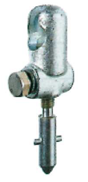 Pince de mise à la terre pour point fixe ø 25 mm. Icc: 30 ka/1s - Catu - MT925E