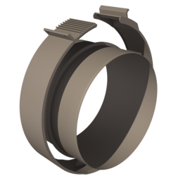 Raccord pour conduit rigide isolé calogaine pro d125 - Aldes - 11091599