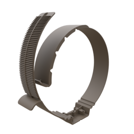 Collier de fixation universel pour conduits optiflex pro circulaires et oblongs - Aldes - 11095904