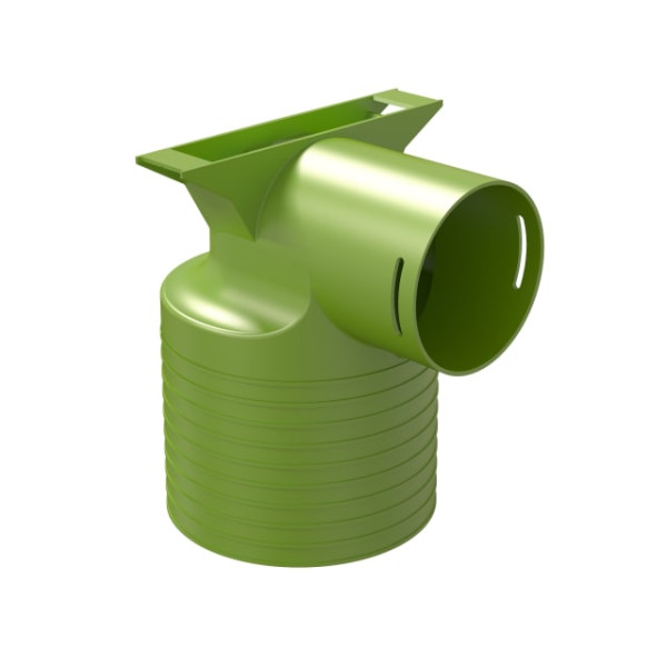 Manchettte droite pour 1 conduit optiflex pro d75 et une bouche d125 - Aldes - 11095912