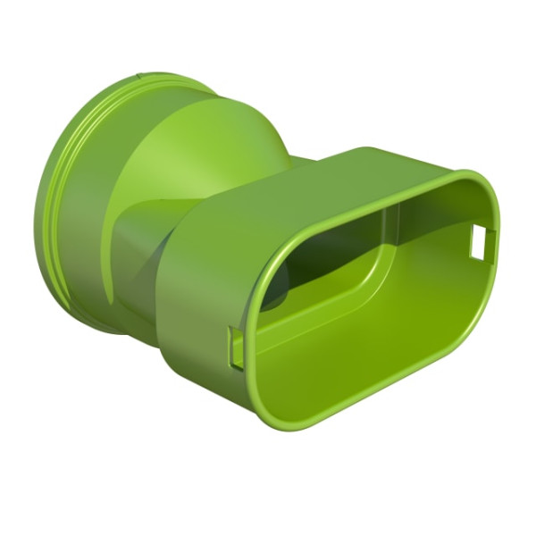 Raccord caisson optiflex pro pour conduit oblong 100x50 - Aldes - 11095941