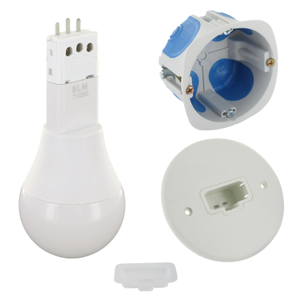 Applique no air dcl + dcled 5w 480 lum 4000k - BLM - 680257
