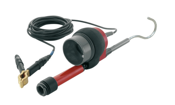 Détecteur de tension dc bipolaire, 400-1000 v. Electrode crochet. Pince. - Catu - ZVATDC1000RSL