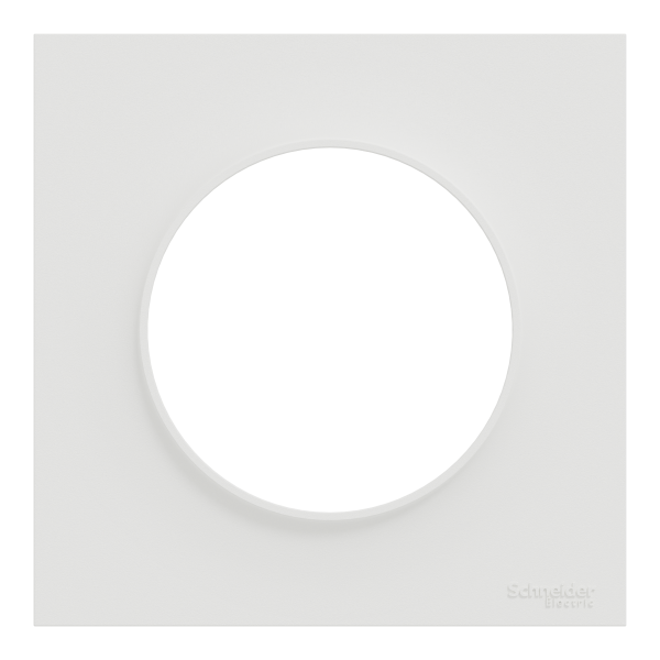 Odace origine - lot de 168 plaques de finition 1 poste - couleur blanc - Schneider Electric - S929702P