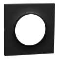 Odace origine - plaque de finition 1 poste - couleur noir - Schneider Electric - S949702 Odace origine - plaque de finition 1 poste - couleur noir - Schneider Electric - S949702