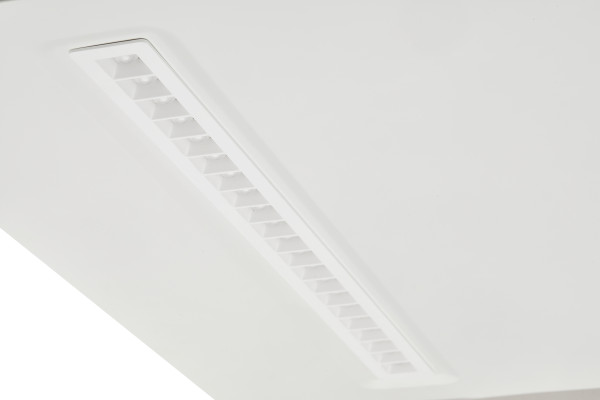 Luminaires encastrés opticlip 600 2l 33w 4700lm 840 blanc version dali - Sylvania - 0034006