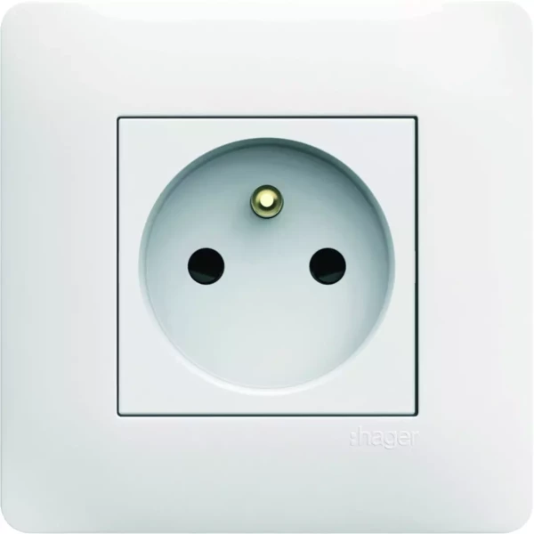 Pack 50 prises affleurantes essensya + 30 plaques offertes - Hager - PACKESSENSYA