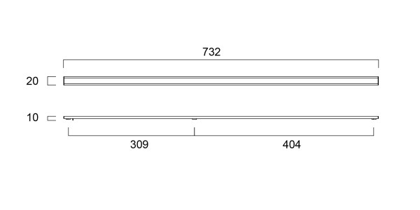 Lignes continues otao linear module direct/indirect mpo - Sylvania - 0041813