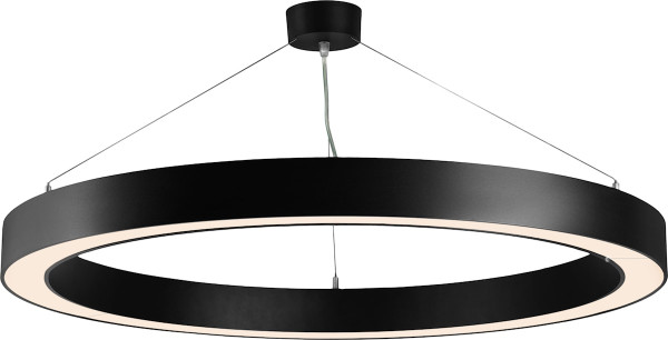 Suspensions nilo 800mm 53w 5700lm opal noir direct/indirect 830 version dali - Sylvania - 2050602