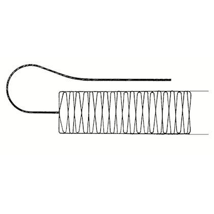 Grille terre cuivre 0,40 x 1,20 m avec câble 2 m - Michaud - BR261