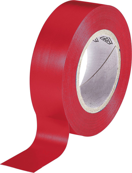 Ruban adhesif isolant pvc 15 mm x 10 m rouge - Michaud - BR402