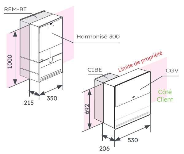 Coffret harmonise type 2 tri eclair - Michaud - CB304
