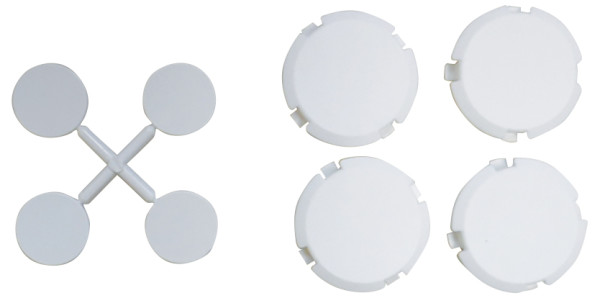 4 bouchons classe 2 + 4 obturateurs - Michaud - EE001