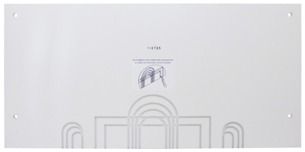 Plaque obturation étages Michaud gaine de colonne - Michaud - EE010