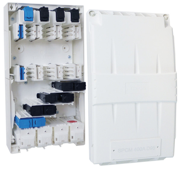 Spcm arrivee 400a depart 200a 2 derivations 6-95 - Michaud - GE007