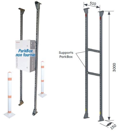 Kit support sol/plafond irve - Michaud - GE025