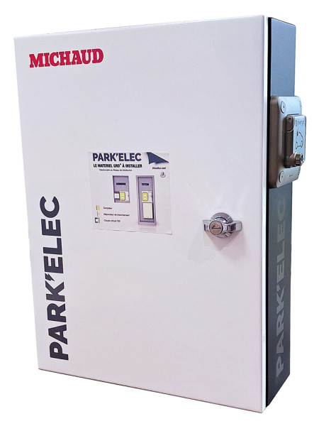 Armoire parkbox 3 monophasee avec prise renforcee - Michaud - GE080