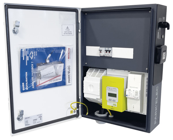 Armoire de recharge Michaud Park'Box 7 GE100 - 7 kW - 230V - IP44 - Michaud - GE100