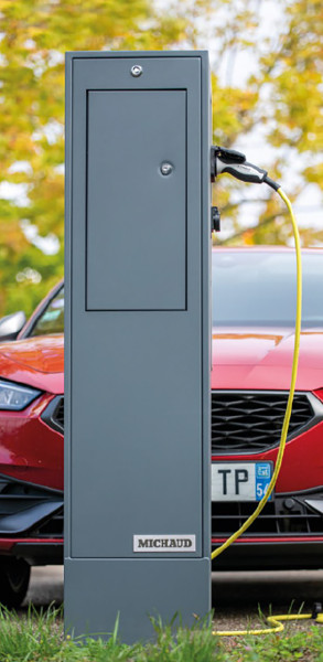 Totem public 2x22kva a equiper - Michaud - GE202