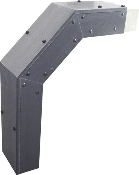 Coude vertical 90° asymétrique parkbridge - Michaud - GE265