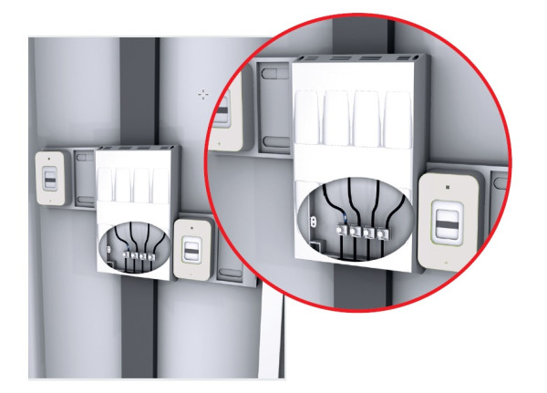Fourreau rf silicone a zip l125mm cable 25²-70² - Michaud - HC118