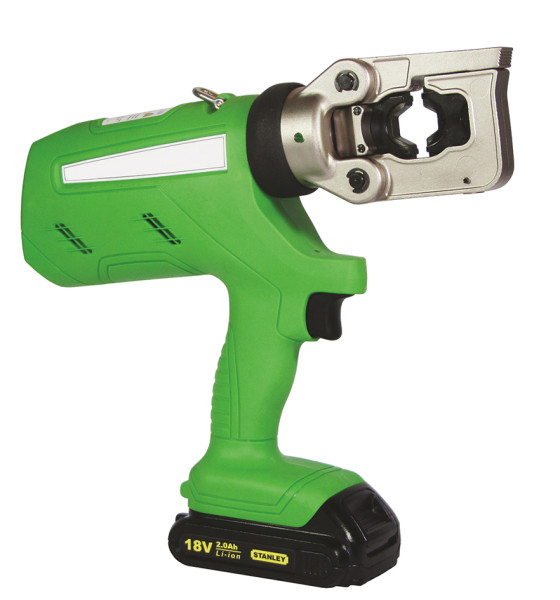 Presse de sertissage e-hydraulique 5t livrée avec valise, chargeur et batterie. - Michaud - HD031