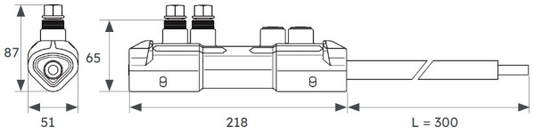 Embout réducteur dénudage Michaud 95-240 - Michaud - K126