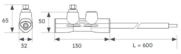 Embout réducteur dénudage Michaud 25² à 95² - Michaud - K127