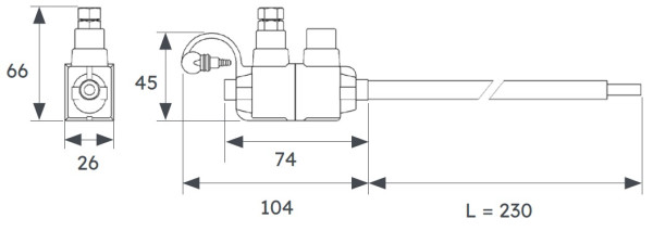 Embout réducteur dénudage Michaud 6² à 35² et 6 à 50M - Michaud - K128