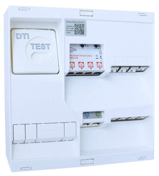 Tableau de communication neo grd 3tv 8 rj45 + amplificateur sat - Michaud - LB358