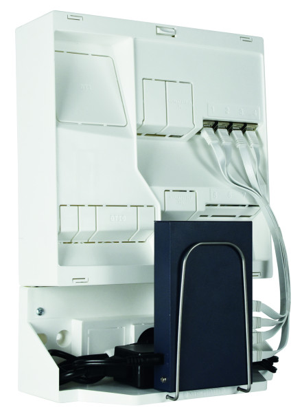 Tableau de communication Michaud Bluenéo Poe 4RJ45 grade 3 TV et  zone attenante - Michaud - LB504