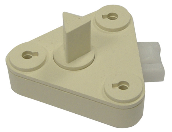 Serrure triangle 1/2 tour Michaud beige - Michaud - N003 Serrure triangle 1/2 tour Michaud beige - Michaud - N003