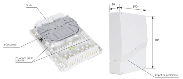 Pbo 12 logts 1-2 fo ou 8 logts 4 fo - Michaud - N240