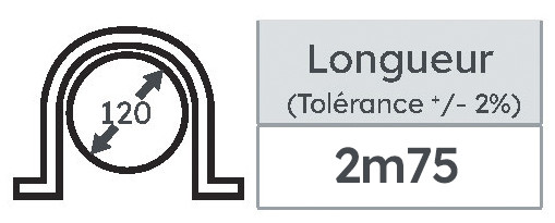 Gpc 120.120 marron - Michaud - N283