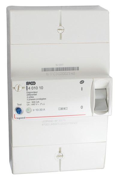 Disjoncteur edf tetra 30a instantane - Michaud - N466