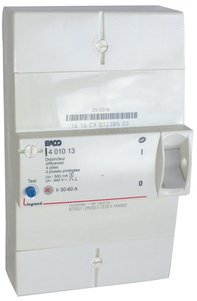 Disjoncteur edf tetra 60a selectif - Michaud - N469