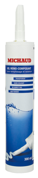 Gel mono-composant Quickgel cartouche 300ml - Michaud - N705 Gel mono-composant Quickgel cartouche 300ml - Michaud - N705